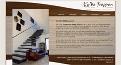 Desktop Screenshot of kolbe-treppen.de